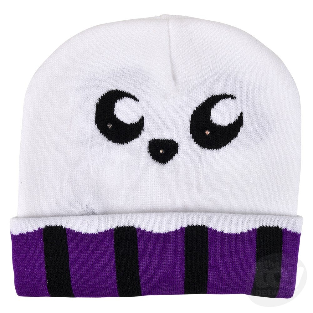 Light-Up Halloween Beanie Hat